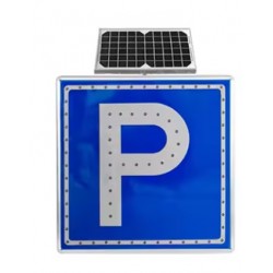 SEÑAL DE ESTACIONAMIENTO LED SOLAR