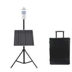 ESTACIÓN METEOROLÓGICA SOLAR PORTÁTIL