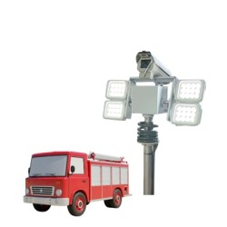 LUZ CON MÁSTIL TELESCÓPICO PARA VEHÍCULOS