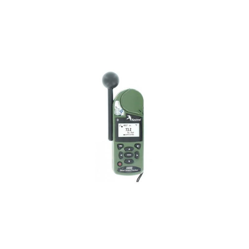 Kestrel 4400NV Heat Rastreador estrés con Bluetooth en color gris oliva
