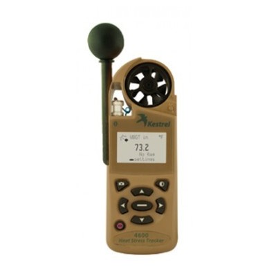 Kestrel 4600 HST digital Estrés Térmico Tracker (Militar) con Bluetooth