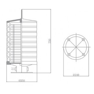 Baliza marina AO-ML550