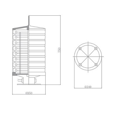 Baliza marina AO-ML550