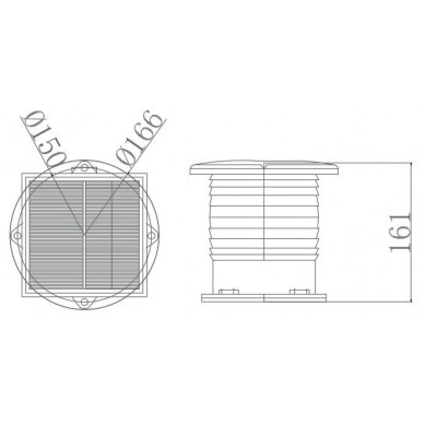 Baliza marina solar AO-ML15